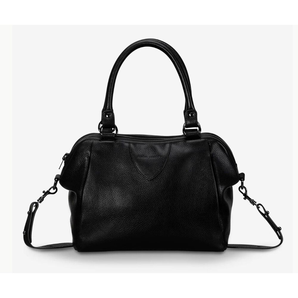 Status Anxiety Force Of Being Black Leather Handbag - Picture 2 of 10